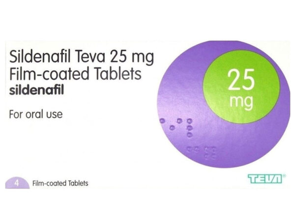 SILDENAFIL TEVA 25MG
