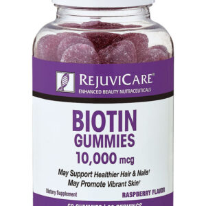 REJUVICARE BIOTIN GUMMIES 10,000MCG