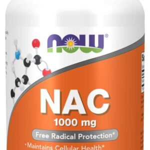 NOW NAC 1000MG, 120 TABLETS