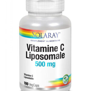 SOLARAY LIPOSOMAL VITAMIN C 500MG, 100 VEG CAPSULES