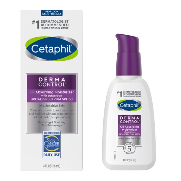 CETAPHIL DERMA CONTROL OIL ABSORBING MOISTURIZER SPF 30