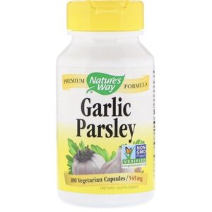 NATURE?S WAY GARLIC PARSLEY, 100 VEG CAPSULES