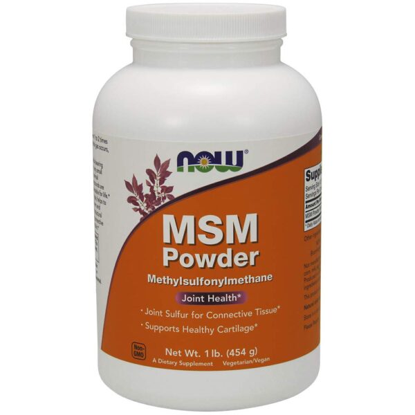 NOW FOODS MSM POWDER 454g