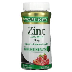 NATURE?S BOUNTY ZINC GUMMIES 30MG