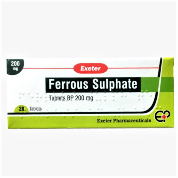 FERROUS SULPHATE 200MG TABLETS
