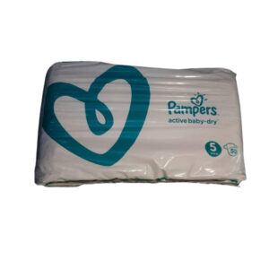 PAMPERS ACTIVE BABY-DRY SIZE 5, 50 PIECES