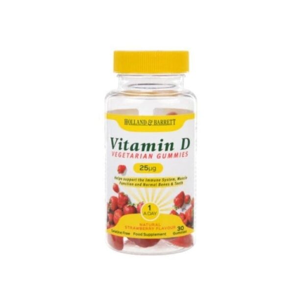HOLLAND & BARRETT VITAMIN D, 30 GUMMIES