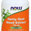NOW HORNY GOAT WEED 750MG, 90 TABLETS