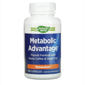 NATURE?S WAY METABOLIC ADVANTAGE, 180 CAPSULES