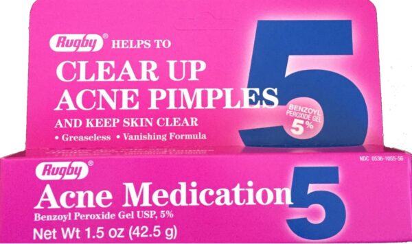 RUGBY ACNE MEDICATION 5%