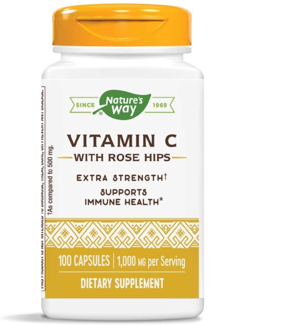 NATURE?S WAY VITAMIN C WITH ROSE HIPS