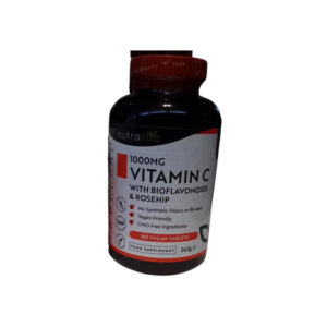 NUTRAVITA VITAMIN C 1000MG, 180 VEGAN TABLETS