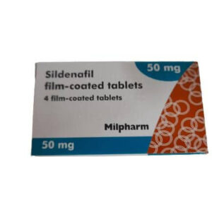 MILPHARM SILDENAFIL 50MG, 4 TABLETS