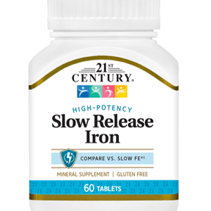 21ST CENTURY SLOW RELEASE IRON (60 TABLETS)