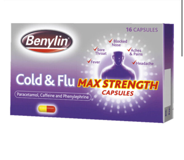 BENYLIN COLD & FLU CAPSULES