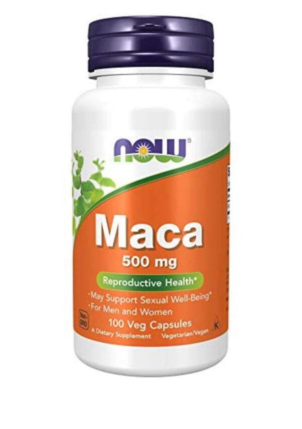 NOW MACA 500MG (100 VEG.CAPSULES)
