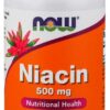 NOW NIACIN 500MG, 100 CAPSULES