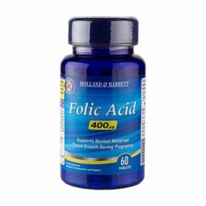 HOLLAND & BARRETT FOLIC ACID, 60 TABLETS