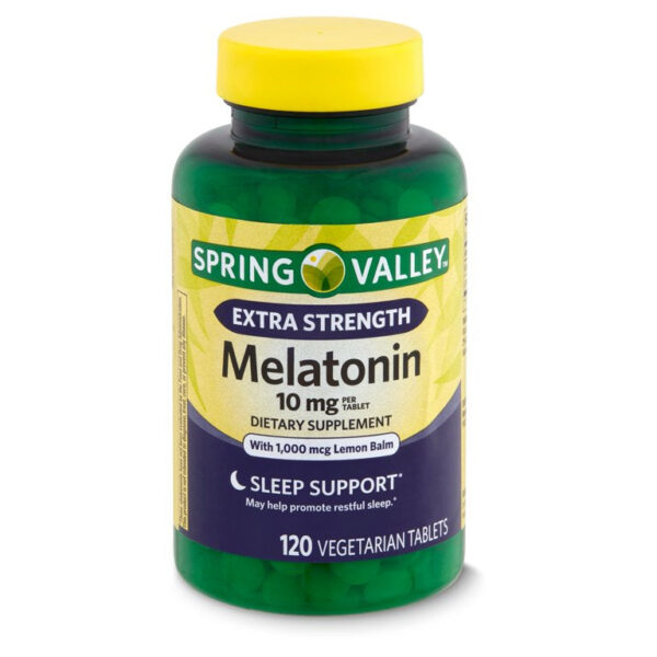 SPRING VALLEY MELATONIN 10MG, 120 TABLETS