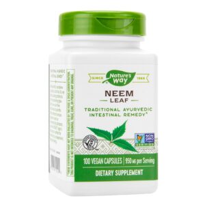 NATURE?S WAY NEEM LEAF, 100 CAPSULES