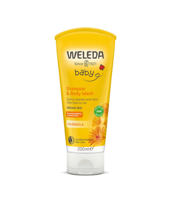 WELEDA BABY SHAMPOO & BODY WASH 200ML
