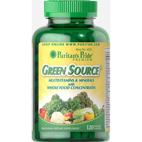 PURITAN?S PRIDE GREEN SOURCE MULTIVITAMINS & MINERALS