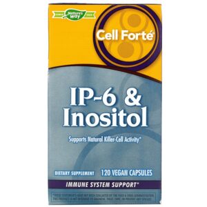 NATURE?S WAY IP~6 & INOSITOL, 120 VEGAN CAPSULES
