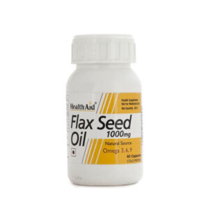 HEALTHAID FLAX SEED OIL 1000MG