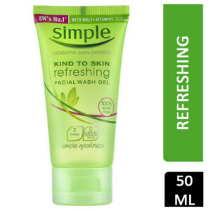 SIMPLE KIND TO SKIN REFRESHING FACIAL WASH GEL
