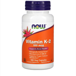 NOW VITAMIN K-2, 100MCG