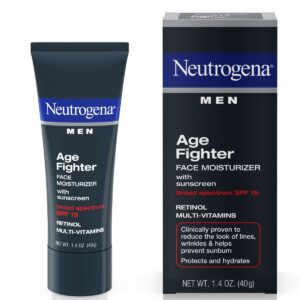 NEUTROGENA MEN AGE FIGHTER FACE MOISTURIZER WITH SUNSCREEN