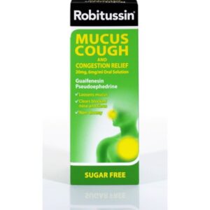 ROBITUSSIN MUCUS COUGH AND CONGESTION RELIEF