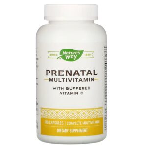 NATURE?S WAY PRENATAL MULTIVITAMIN, 180 CAPSULES