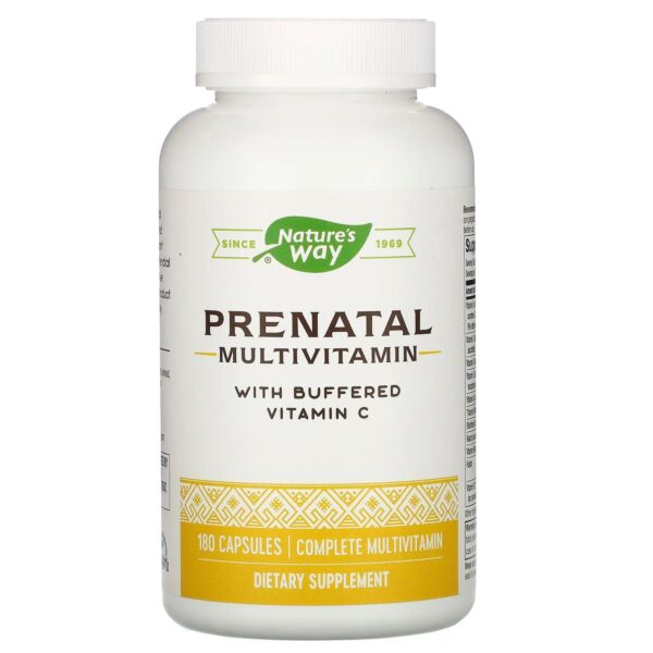 NATURE?S WAY PRENATAL MULTIVITAMIN, 180 CAPSULES