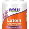 NOW LUTEIN 10MG, 60 VEG CAPSULES