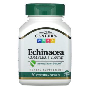 21ST CENTURY ECHINACEA COMPLEX 250 MG 60 CAPSULES