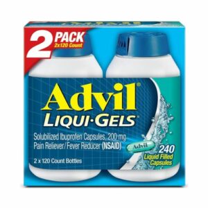 ADVIL LIQUI GELS, 240 CAPSULES