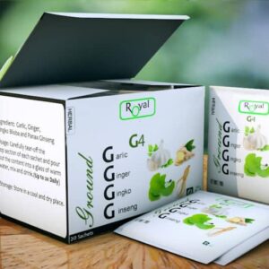 ROYAL GARLIC, GINGER, GINGKO, GINSENG