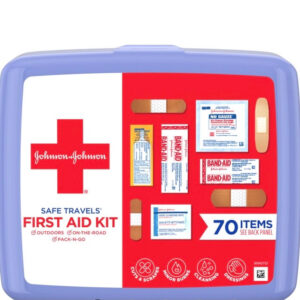 JOHNSON & JOHNSON SAFE TRAVELS FIRST AID KIT