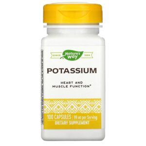 NATURE?S WAY POTASSIUM, 100 CAPSULES