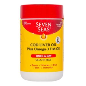 SEVEN SEAS COD LIVER OIL PLUS OMEGA-3 FISH OIL