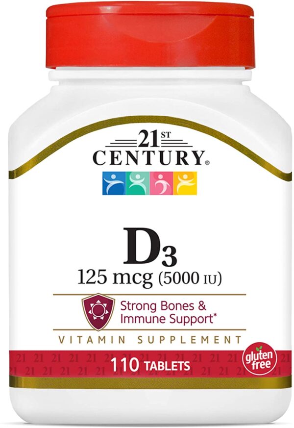 21ST CENTURY D3 125MCG