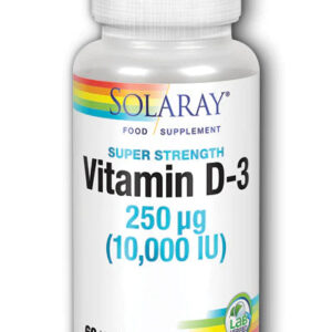 SOLARAY VITAMIN D-3 10,000IU