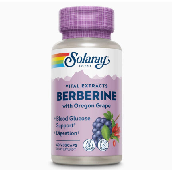 SOLARAY BERBERINE WITH OREGON GRAPE