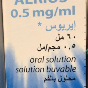 AERIUS 0.5MG ORAL SOLUTION 60ML
