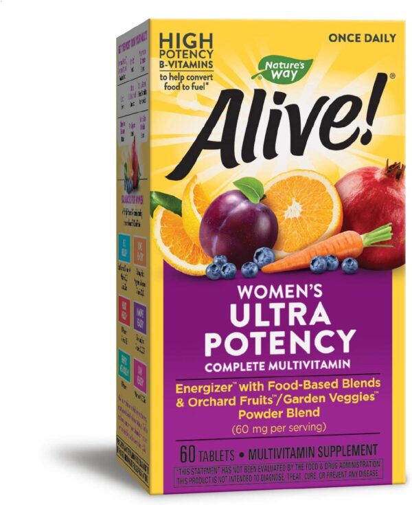 ALIVE WOMEN?S ULTRA POTENCY MULTIVITAMIN, 60 TABLETS