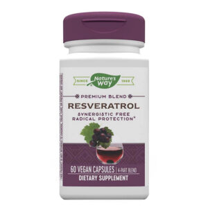 NATURE?S WAY RESVERATROL, 60 CAPSULES