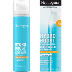 NEUTROGENA HYDRO BOOST HYALURONIC ACID MOISTURIZER WITH SUNSCREEN
