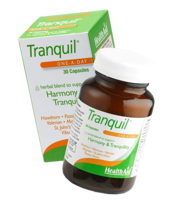 HEALTHAID TRANQUIL, 30 CAPSULES