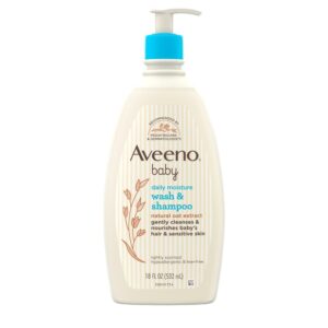AVEENO BABY WASH & SHAMPOO DAILY MOISTURE